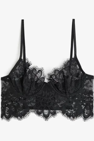 H&M Unwattiertes Bustier aus Spitze - - Damen