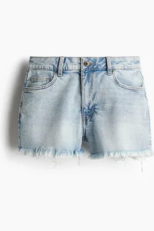 H&M High Denim shorts - Blau - Damen