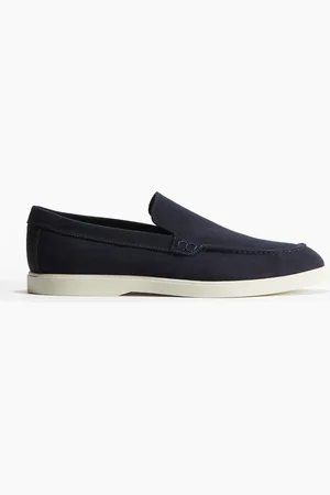 H&M Loafer mit Mokassinnaht - Blau - Herren