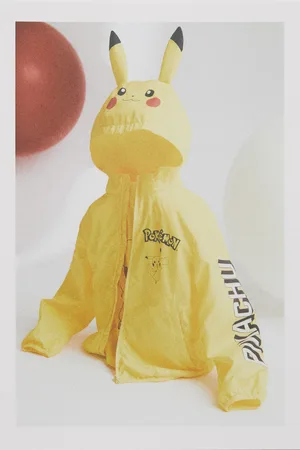 H&M Windjacke mit Printmotiven - Gelb - Kinder