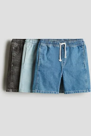 H&M 3er-Pack Jeansshorts - Blau - Kinder