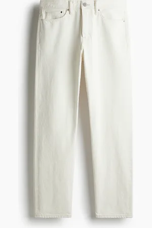 H&M Relaxed Jeans - Weiß - Herren