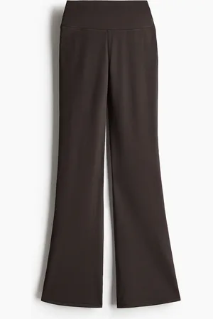 H&M Ausgestellte Sportleggings mit DryMove - Braun - Sportswear