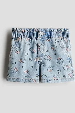 H&M Jeansshorts Loose Fit - Blau - Kinder