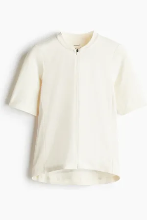 H&M Leichtes Radlershirt mit DryMove - Weiß - Sportswear