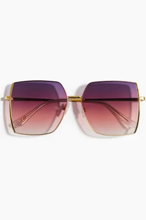 H&M Eckige Sonnenbrille - - Damen