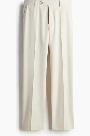 H&M Anzughose in Regular Fit - Weiß - Herren