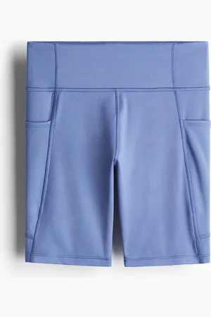 H&M Sport-Radlershorts mit DryMove - Blau - Kinder