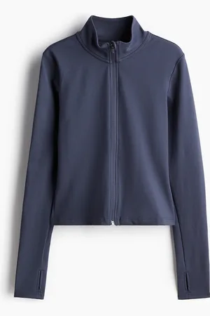 H&M Sportshirt mit SoftMove - Blau - Sportswear