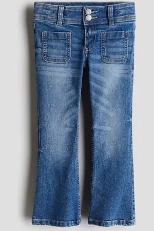 H&M Flared Leg Jeans - Blau - Kinder