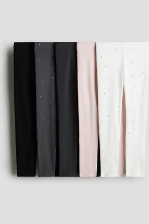H&M 5er-Pack Jerseyleggings - - Kinder