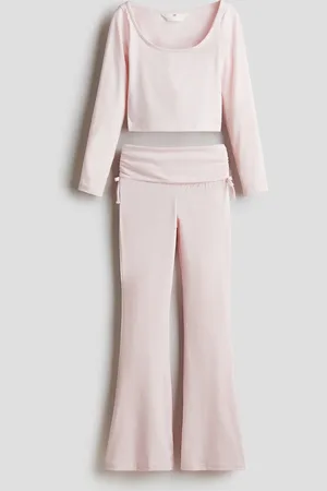 H&M 2-teiliges Jerseyset - Rosa - Kinder