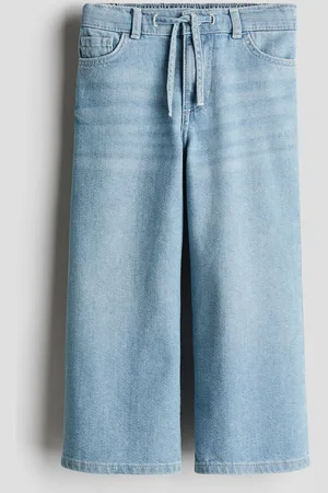 H&M Jeans mit weitem Bein - Blau - Kinder