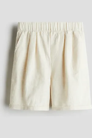 H&M Knielange Shorts aus Leinen - - Kinder
