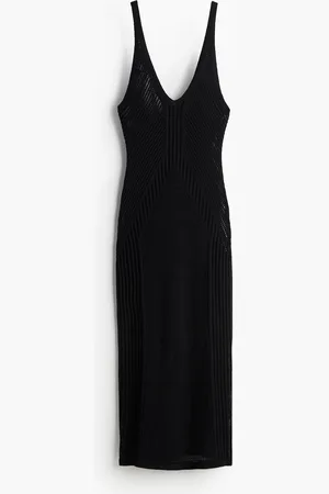 H&M Kleid im Häkellook - - Damen