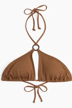 H&M Wattiertes Neckholder-Bikinitop - - Damen