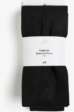 H&M Angeraute Leggings mit Nahtdetail - - Damen