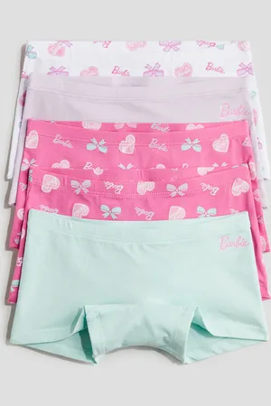 H&M 5er-Pack Baumwoll-Boxerslips - Rosa - Kinder