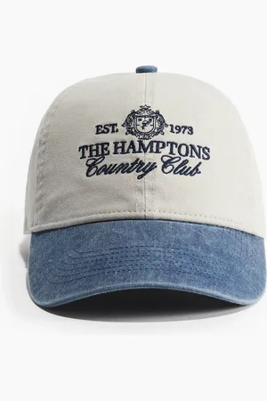 H&M Twillcap mit Motivstickerei - Braun - Damen