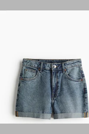 H&M Jeansshorts High Waist - Blau - Damen