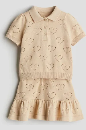 H&M 2-teiliges Set in Musterstrick - - Kinder