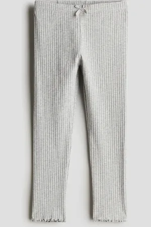 H&M Gerippte Baumwollleggings - - Kinder