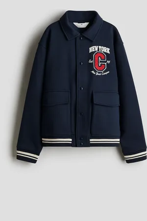 H&M Sweatshirt baseball jacket - Blau - Kinder