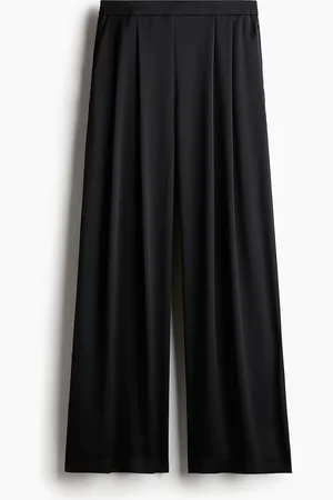 H&M Weite Satinhose - - Damen