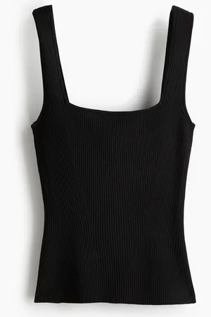 H&M Tanktop in Rippstrick - - Damen