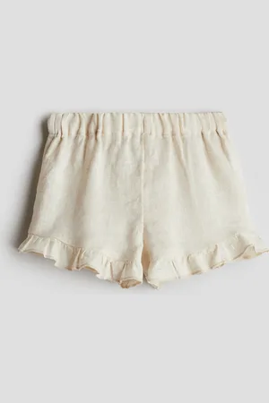 H&M Leinenshorts mit Volants - - Kinder