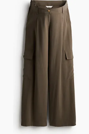 H&M MAMA Before & After Cargohose - Grün - Damen