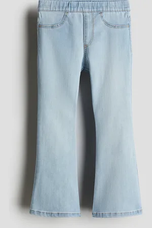 H&M Superstretch Flared Leg Jeans - Blau - Kinder