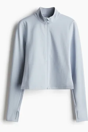 H&M Sportshirt mit SoftMove - Blau - Sportswear