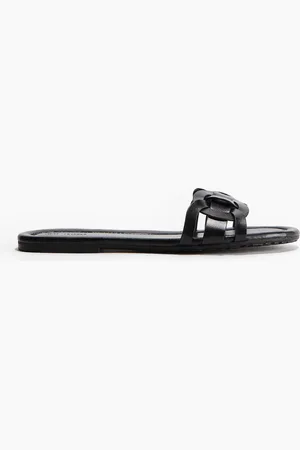 H&M Sandalen aus Leder - - Damen