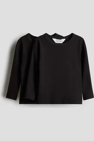 H&M 2er-Pack Jersey-Shirts aus Pima-Baumwolle - - Kinder