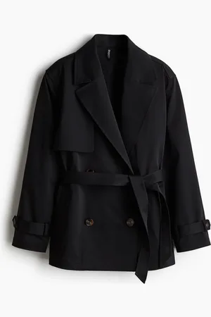 H&M Kurzer Trenchcoat aus Twill - - Damen