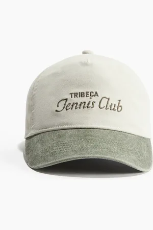H&M Twillcap mit Motivstickerei - Grün - Damen
