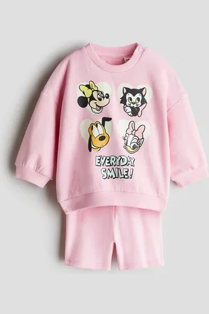 H&M Zweiteiler mit Print - Rosa - Kinder