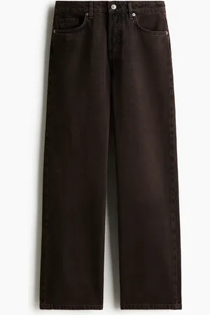 H&M Straight Regular Jeans - - Damen