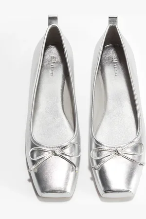 H&M Ballerinas aus Leder - - Damen