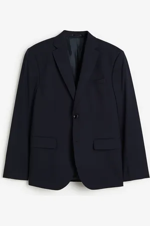 H&M Sakko Regular Fit - Blau - Herren