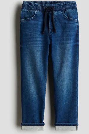 H&M Denimjoggers aus Baumwolle - Blau - Kinder