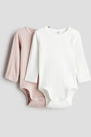 H&M 2er-Pack Bodys mit Langarm - - Kinder
