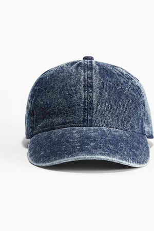 H&M Cap aus Baumwolltwill - Blau - Damen