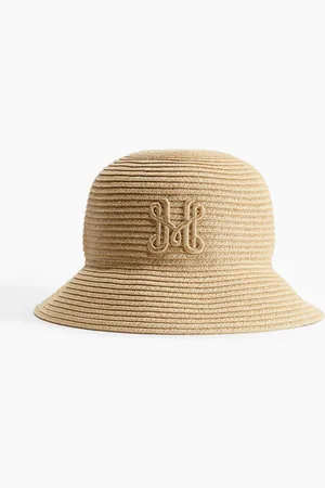 H&M Bucket Hat aus Stroh - - Damen