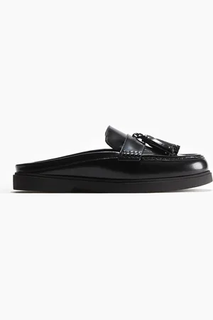 H&M Loafer-Mules aus Leder - - Damen