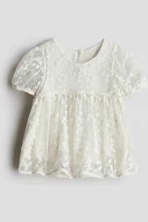 H&M Spitzenbluse - Weiß - Kinder