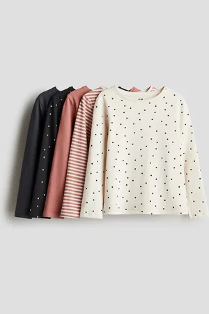 H&M 5er-Pack Jerseyshirts - - Kinder