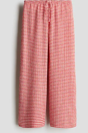 H&M Jerseyhose mit Struktur - Rot - Kinder