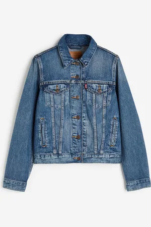 H&M Original Trucker Jacket - Blau - Damen